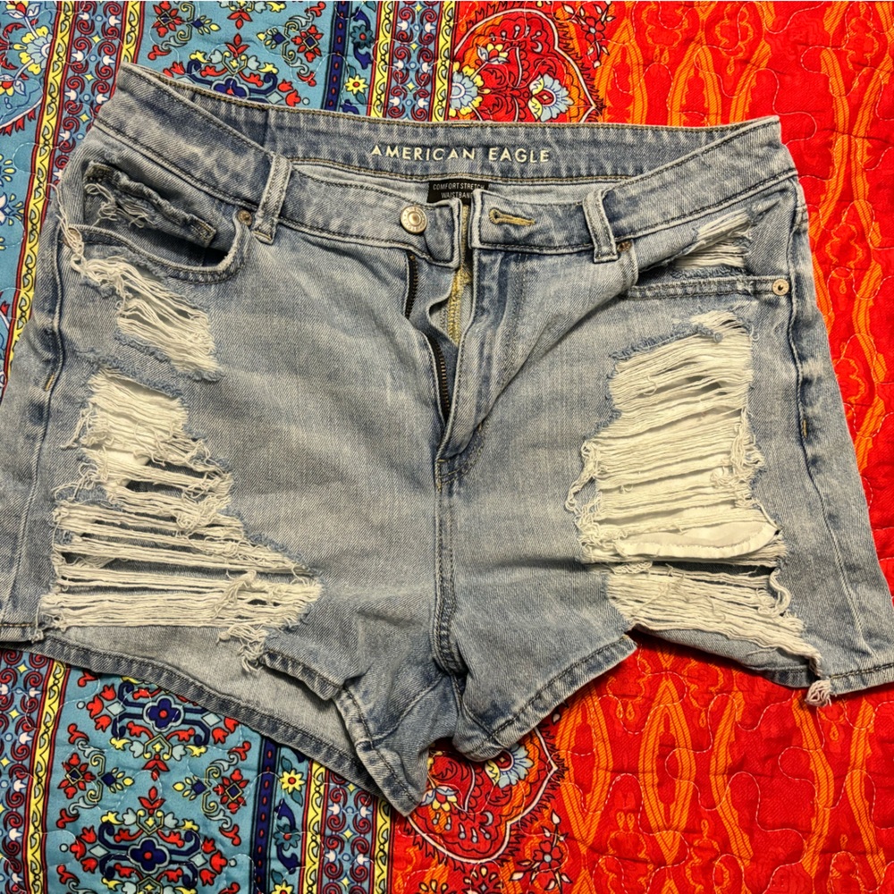 American Eagle Distressed Shorts